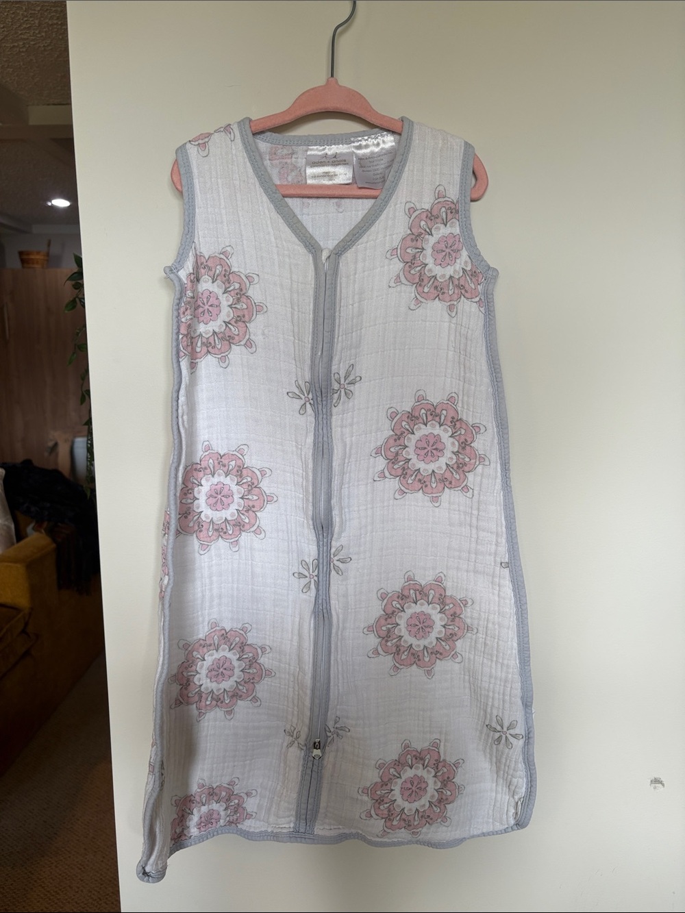 Aden + Anais Floral Muslin Sleeping Bag – 6–12 Months